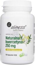 Zdjęcie Aliness Naturalna kwercetyna 250 mg 100 kaps.  - Bisztynek