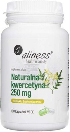 Aliness Naturalna kwercetyna 250 mg 100 kaps. 
