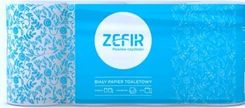 Zefir 3 Warstwy 8 Rolek Biały Papier Toaletowy