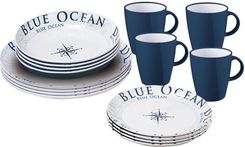 Zdjęcie Brunner Podróżny Zestaw Obiadowy Lunch Box Blue Ocean  - Reszel