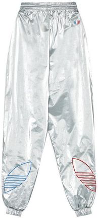Adidas Spodnie dresowe adicolor Tricolor Metallic Japona GT8435 Srebrny Loose Fit Ceny i opinie Ceneo.pl