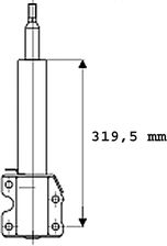 Zdjęcie Amortyzator MONROE MERCEDES-BENZ SPRINTER 2-t autobus (901, 902) - Żywiec