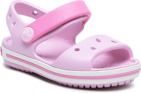 Crocs Sandały - Crocband Sandal Kids 12856 Ballerina Pink