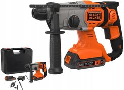 Black&Decker Młotowiertarka SDS+ 18V (BCD900E2K-QW)