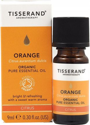Tisserand Orange Organic Olejek Pomarańczowy (9 Ml)
