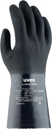 Uvex Rękawice Ochronne 10 Ruvex-Chem3100 B