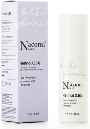 Nacomi Next Level Be Like Phoenix Retinol 0,5% Serum Do Twarzy Z Retinolem 0,5% 30 ml