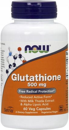 Now Foods Glutathione 500 mg 30 kaps