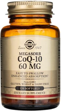 Solgar CoQ-10 Megasorb 60 mg 120 kaps
