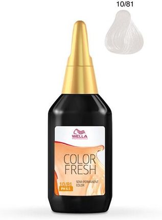 Wella Professionals Color Fresh Toner do włosów 10/81
