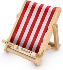 Zdjęcie Bookchair Stojak Na Książkę Czytnik I Tablet Deckchair Medium Stripy Red - Chocz