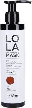 Artego Intensywnie regenerująca maska koloryzująca Lola Choco 200ml