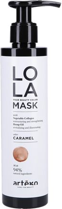 Artego Intensywnie regenerująca maska koloryzująca Lola Caramel 200ml