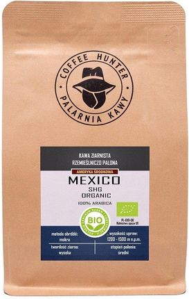 Coffee Hunter - Arabica 100% Meksyk Bio Kawa Ziarnista 250g