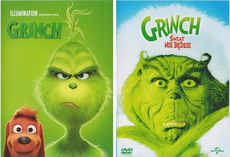[DVD] Grinch + Grinch Świąt Nie Będzie (folia)