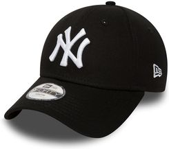 Czapka dziecięca z daszkiem New Era 9FORTY Kids New York Yankees czarna - Czapki męskie