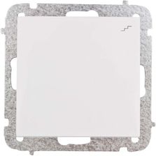 Zdjęcie Elektroplast Wyłącznik pojedynczy schodowy SENTIA biały 1412-10 - Nowe
