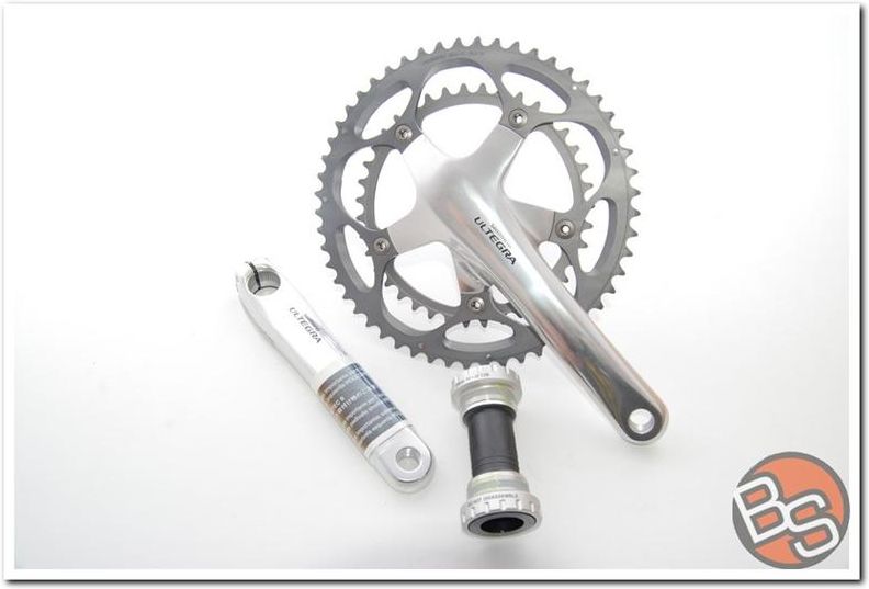 【SHIMANO】 FC6600 ULTEGRA 53/39T 170mm NEW Shimano Ultegra FC-6600 53-39T Crank 10-Speed Road 172.5
