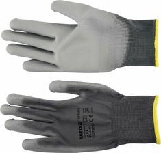 Zdjęcie Yato Rękawice Robocze Nylonowe Szare 9 Yt-74719 - Łapy