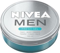 Nivea Men Fresh Nawilżający krem-żel do twarzy 150ml - Męskie kosmetyki do pielęgnacji twarzy