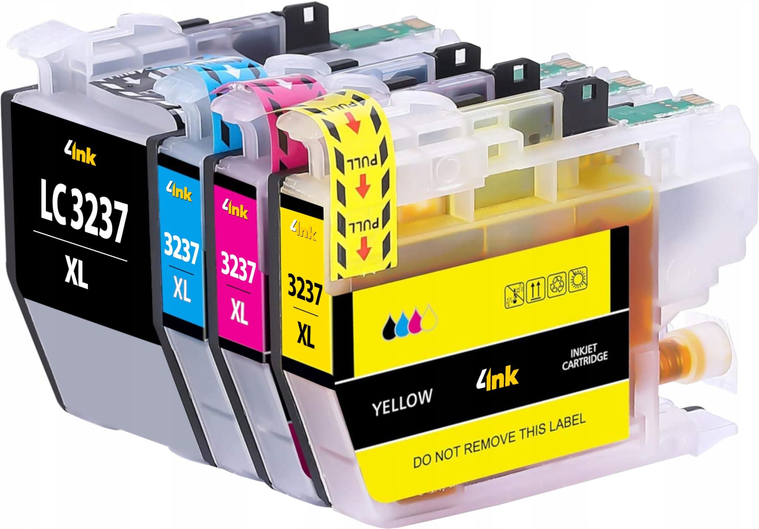 Tusz 4INK 4X TUSZ LC3237 DO BROTHER MFC-J6945DW MFC-J6947DW do drukarki ...