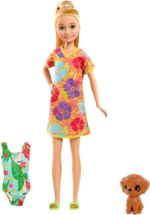 Barbie Dreamhouse Adventures Barbie i siostry Wakacyjna lalka Stacie GRT89 GRT86