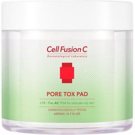 Cell Fusion C Pore Tox Pad Oczyszczające Płatki 60Szt.