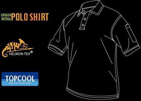 Helikon Koszulka UTL Polo TopCool Czarny PD UTL TC 01 - Ceny i opinie T-shirty i koszulki męskie OFIX