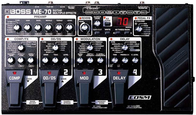 マルチエフェクター　BOSS ME-70 BOSS - ME-70 | Guitar Multiple Effects