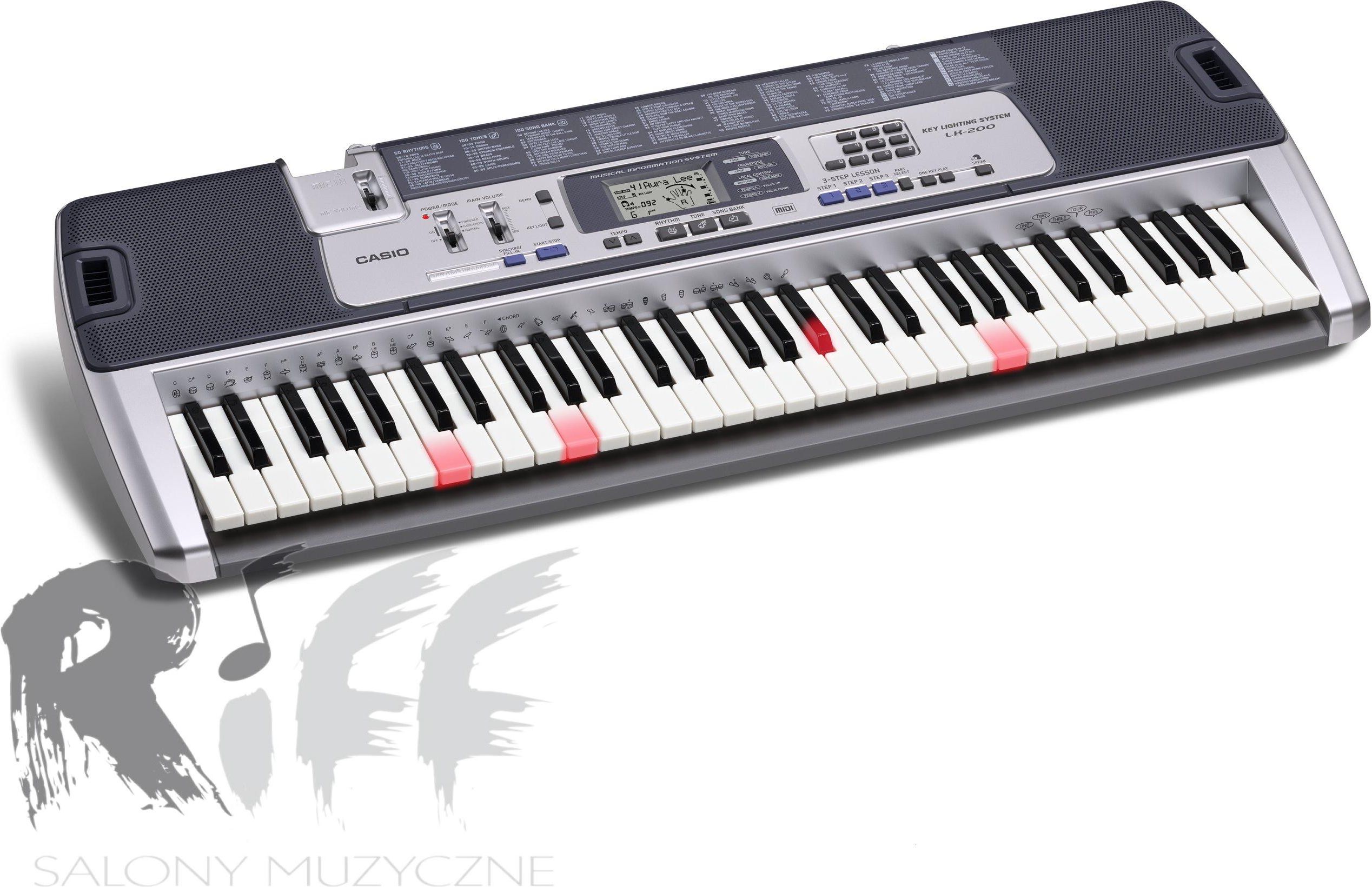 CASIO keyboard LK-100 - Ceny i opinie - Ceneo.pl