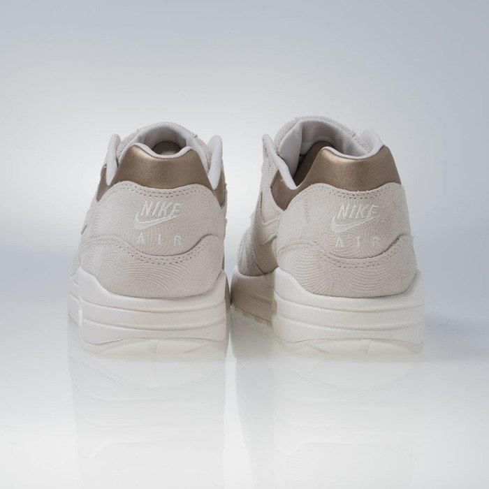 wmns air max 1 prm gamma grey metallic gold