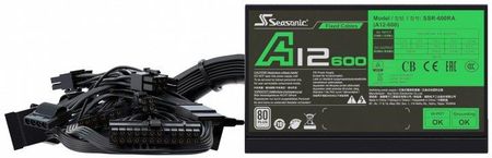 Seasonic A12 80Plus Bronze 600W (SSR600RA) - zdjęcie 5