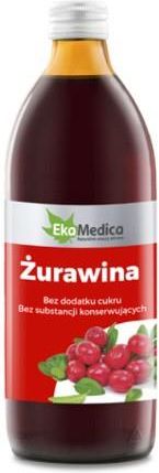Ekamedica Sok Żurawinowy 100% 500ml