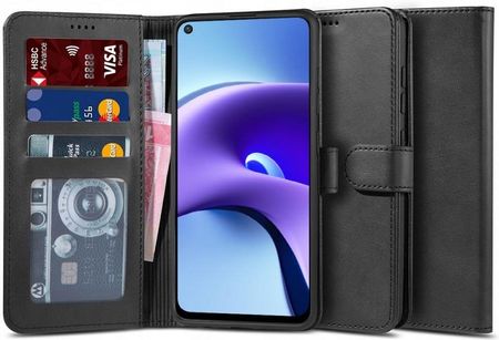 Tech-Protect Etui Wallet "2" do Xiaomi Redmi Note 9T 5G Black