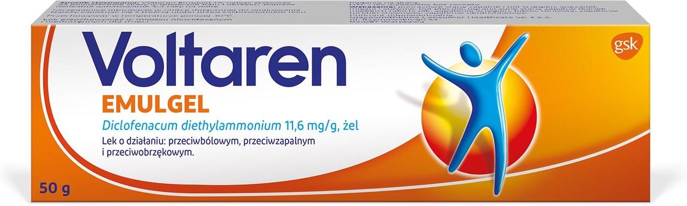 Voltaren Emulgel 11,6 mg/g, gel - 50 g