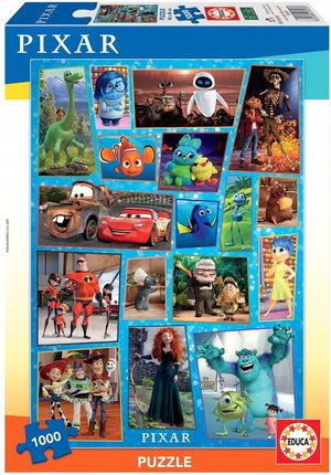 Educa Puzzle Bohaterowie Bajek Disney/Pixar 1000El.