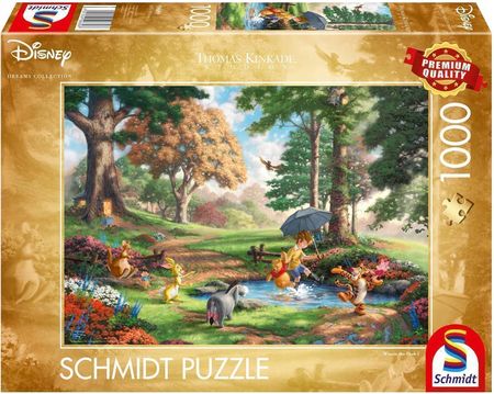 Schmidt Puzzle Thomas Kinkade Kubuś Puchatek (Disney) 1000El.
