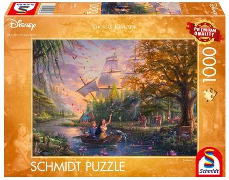 Schmidt Puzzle Thomas Kinkade Pocahontas (Disney) 1000El.