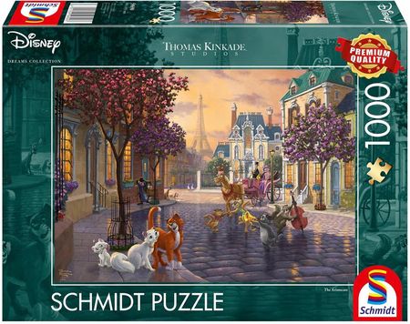 Schmidt Puzzle Thomas Kinkade Aryskotraci (Disney) 1000El.