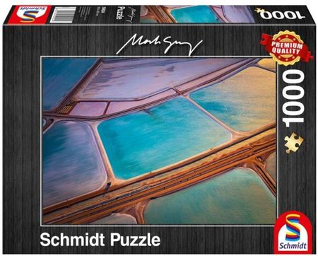 Schmidt Puzzle Mark Gray Pastelowa Mozaika 1000El.