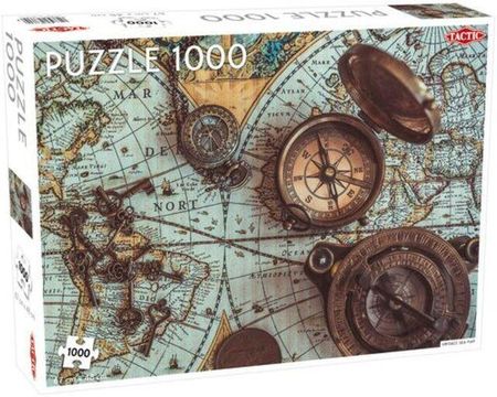 Tactic Puzzle Mapa Morza Z Kompasem 1000El.