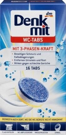 Nkmit Tabletki Do Wc Czyszczące 16Szt 3-Fazowe