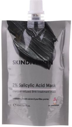 Skindivision Maseczka Do Twarzy Z Kwasem Salicylowym 2% Salicylic Acid Mask 100Ml