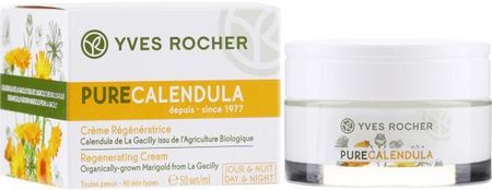 Krem Yves Rocher Regenerujący Pure Calendula Cream na dzień i noc 50ml