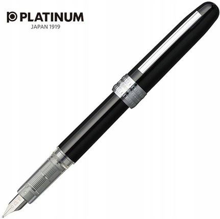 Platinum Pióro wieczne Plaisir Black, F, czarne (PGB10001)