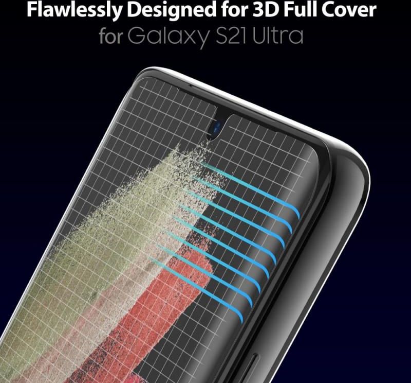 Whitestone SZKŁO HARTOWANE DOME GLASS GALAXY S21 ULTRA - zdjęcie 2 Whitestone SZKŁO HARTOWANE DOME GLASS GALAXY S21 ULTRA