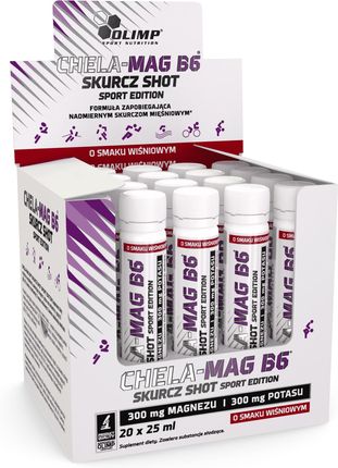 Chela-Mag B6 Skurcz Shot Sport Edition 20x25ml