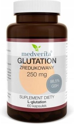 Medverita Glutation zredukowany 250 mg 60k