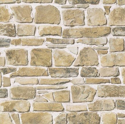 Rasch Tapeta Kamień Kamienie Mur Efekt Jak 3D