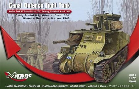Mirage Hobby Mirage 729001 1:72 Canal Defence Light' Medium Tank